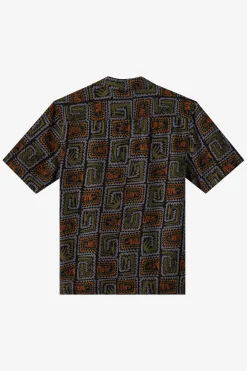 Relaxed Woven Camp Shirt