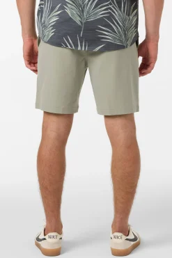 Reserve Light Check Elastic Waist 18" Hybrid Shorts
