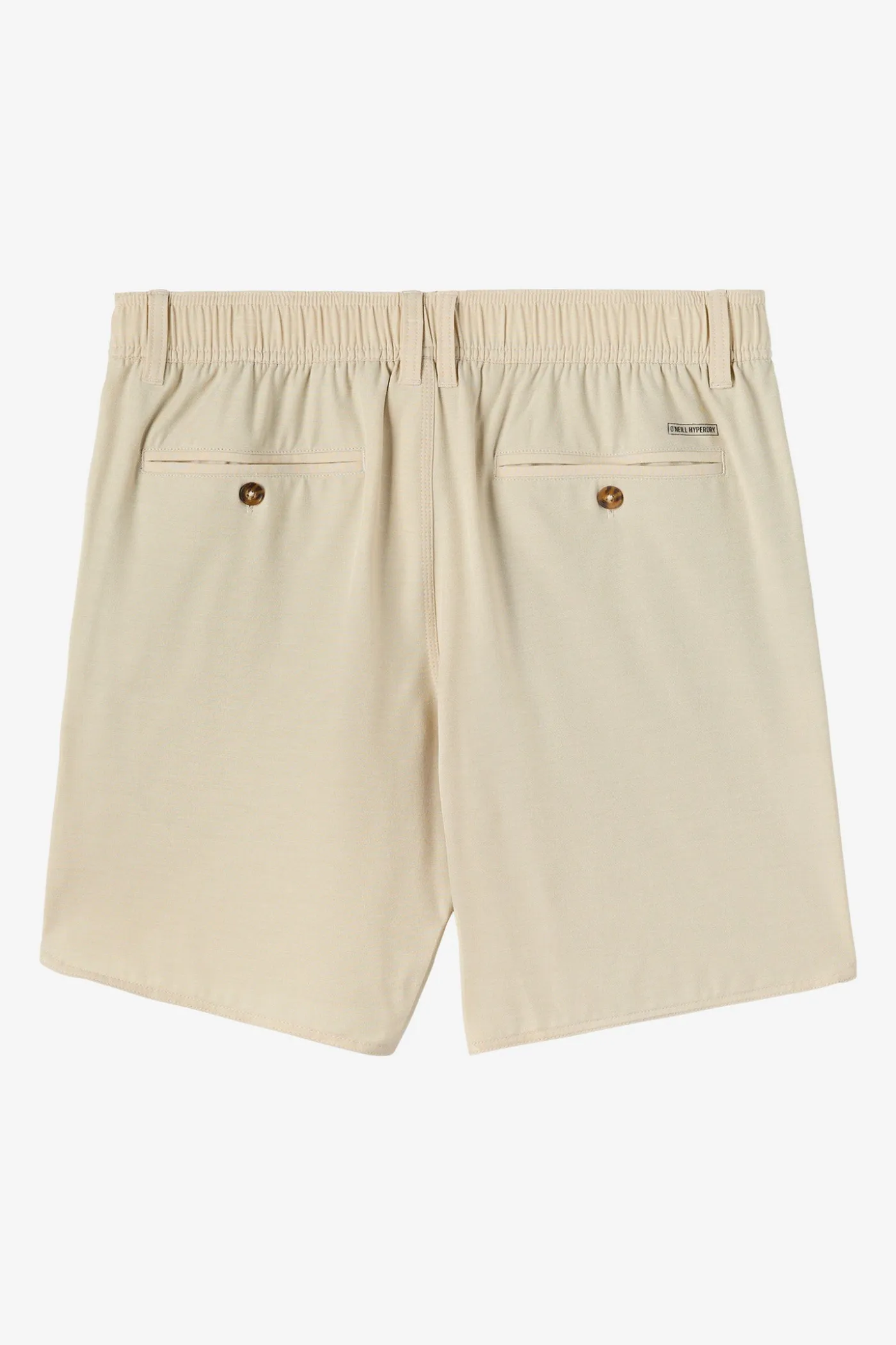 Reserve Light Check Scallop Elastic Waist 18" Hybrid Shorts