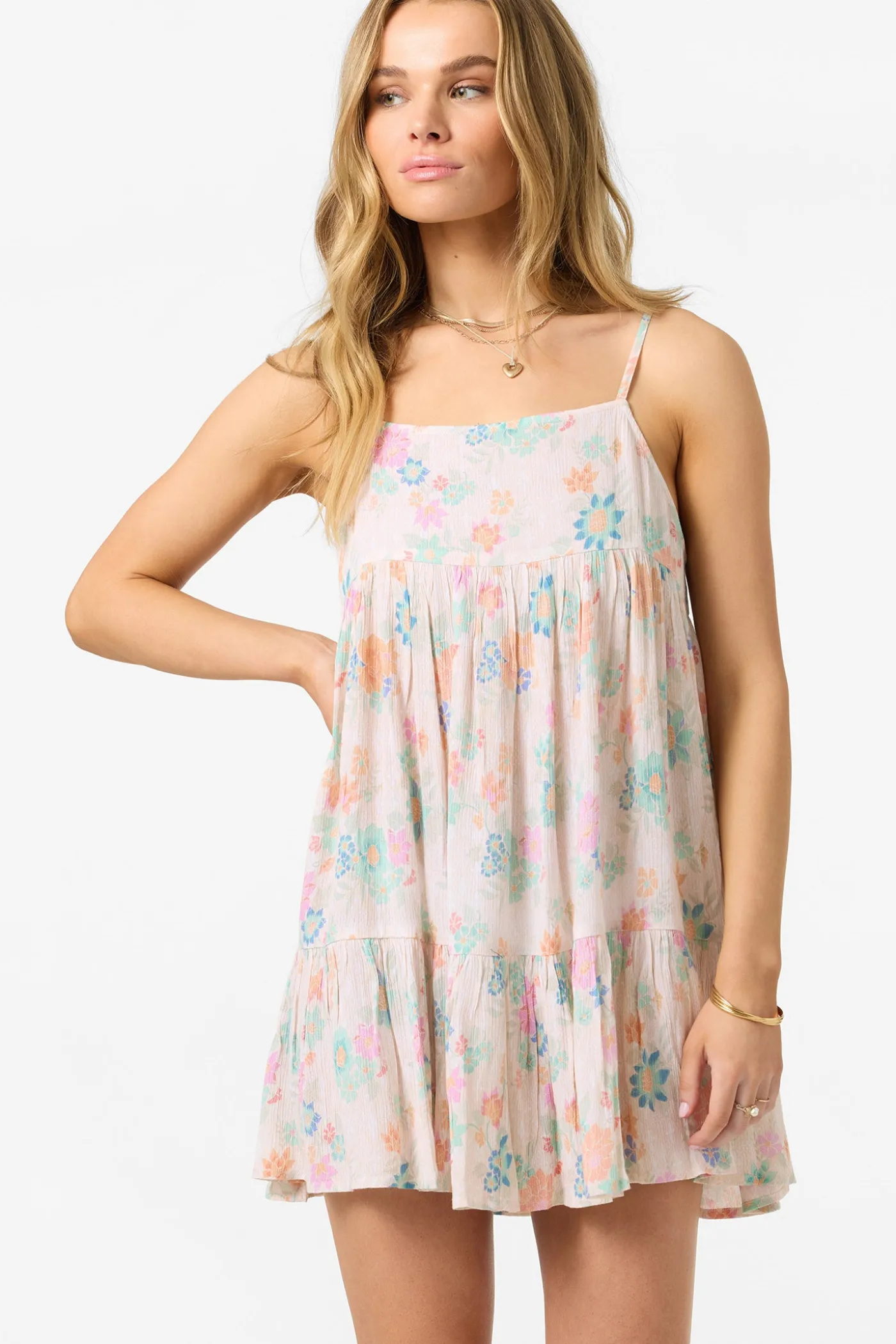 Saltwater Essentials Rilee Printed Mini Cover-Up Dress