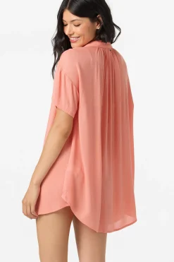 Saltwater Solids Carlee Cover-Up