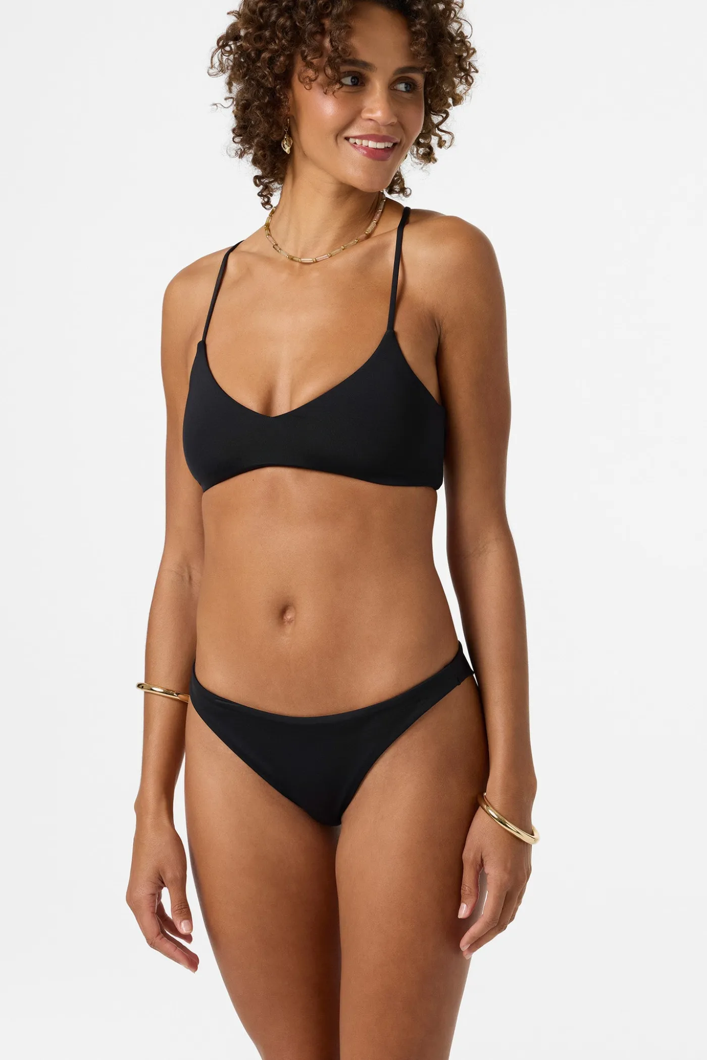 Saltwater Solids Huntington Bralette Top