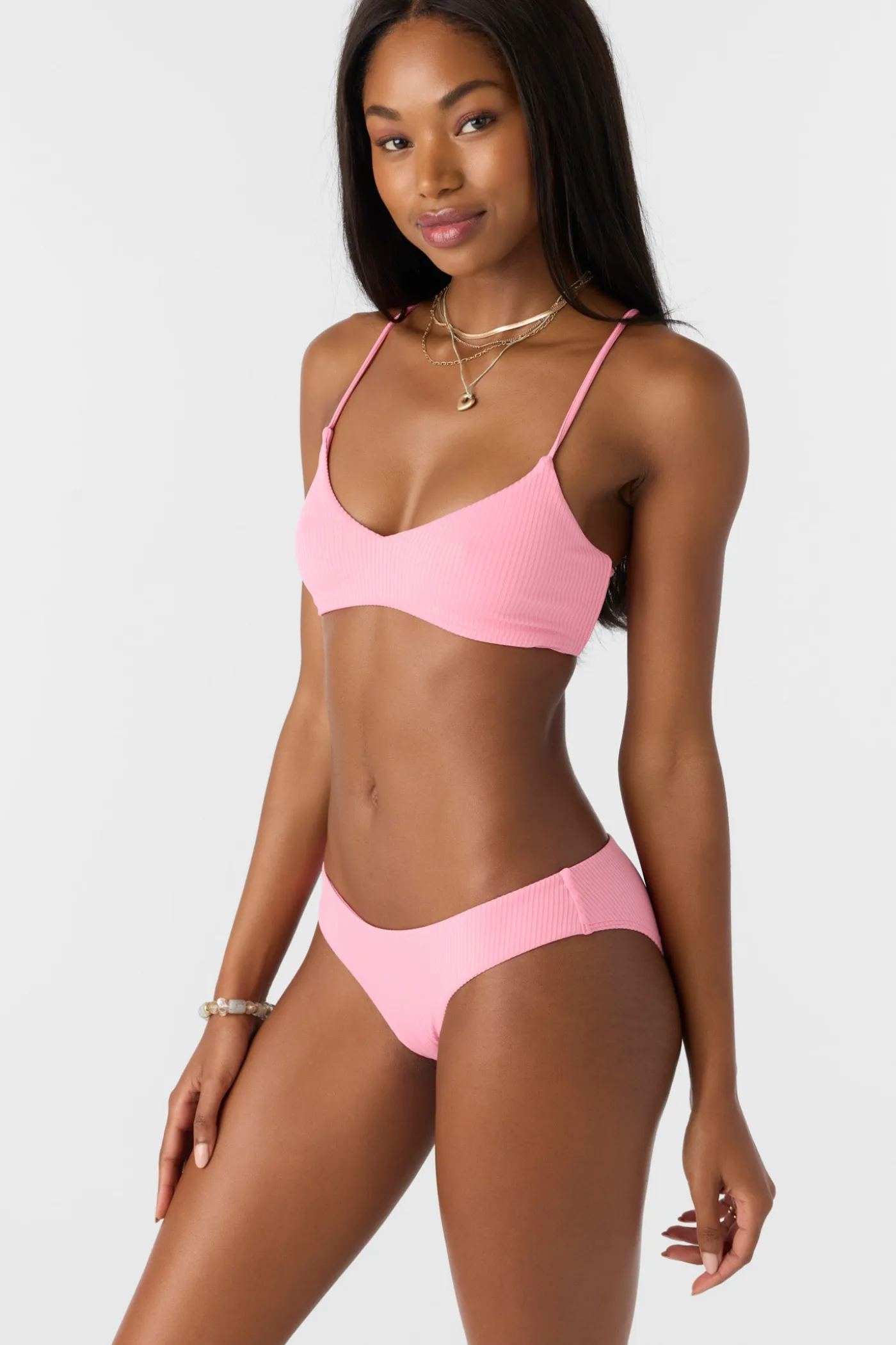 Saltwater Solids Rib Blue Lagoon Full Bottoms