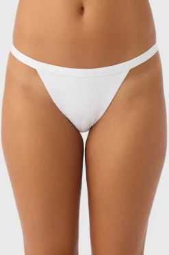 Saltwater Solids Rib Queens Cheeky Bottoms