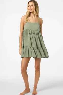 Saltwater Solids Rilee Mini Cover-Up Dress