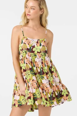 Saltwater Solids Rilee Printed Mini Cover-Up