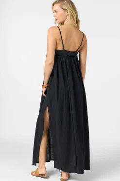 Saltwater Solids Sai Maxi Cover-Up Dress