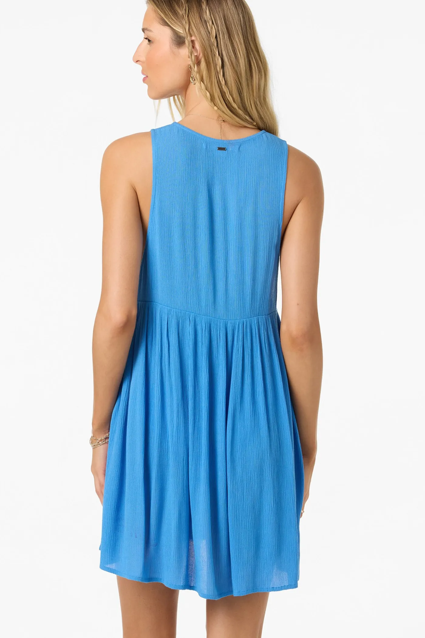 Saltwater Solids Teddy Mini Cover-Up Dress