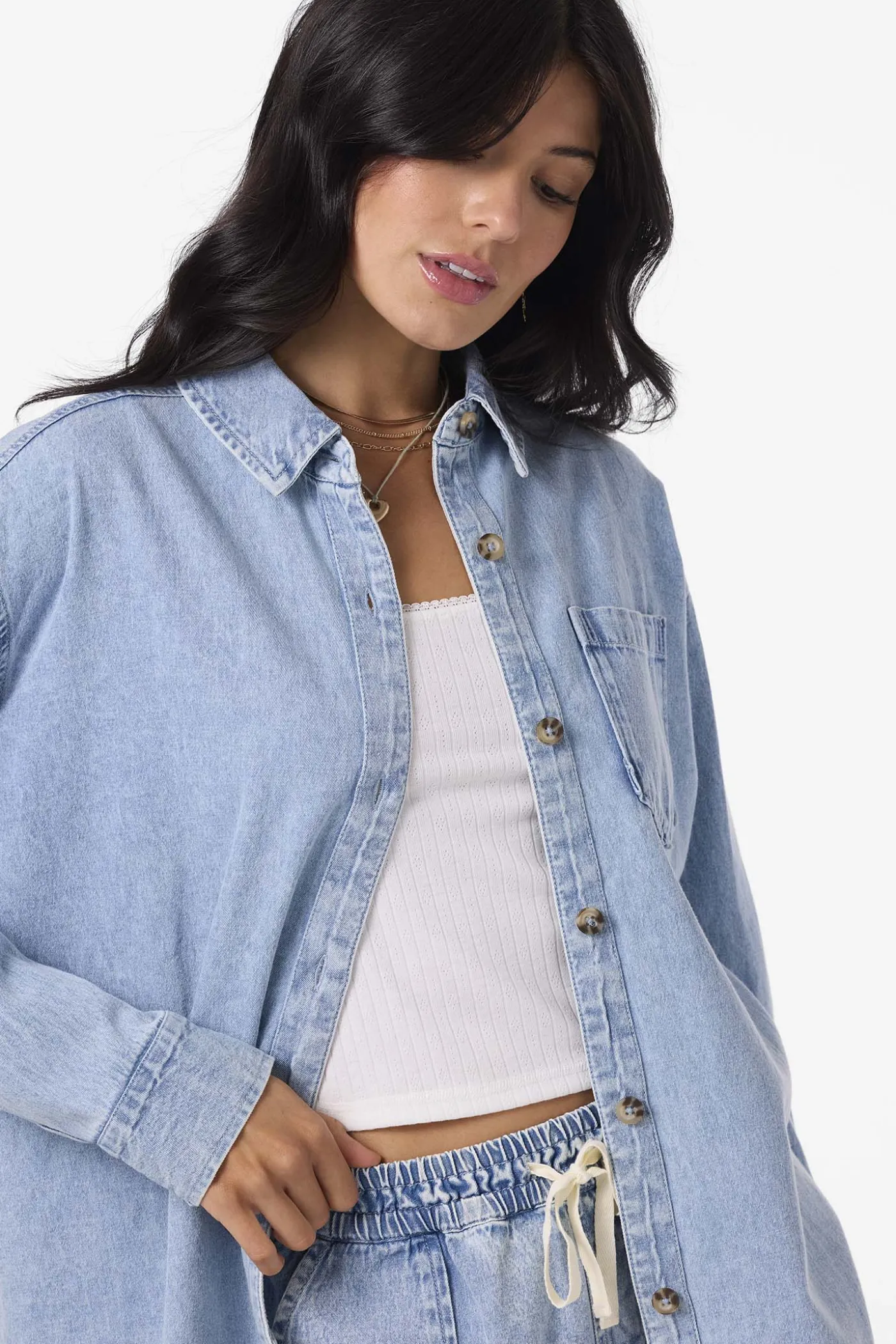 Sevie Denim Shacket