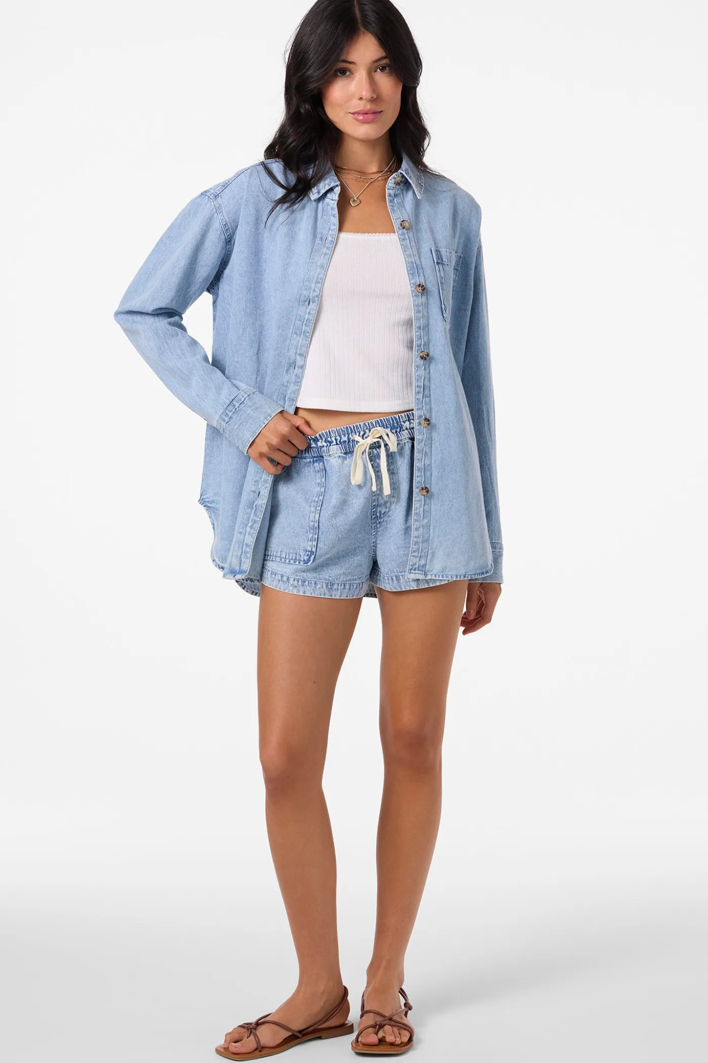 Sevie Denim Shacket