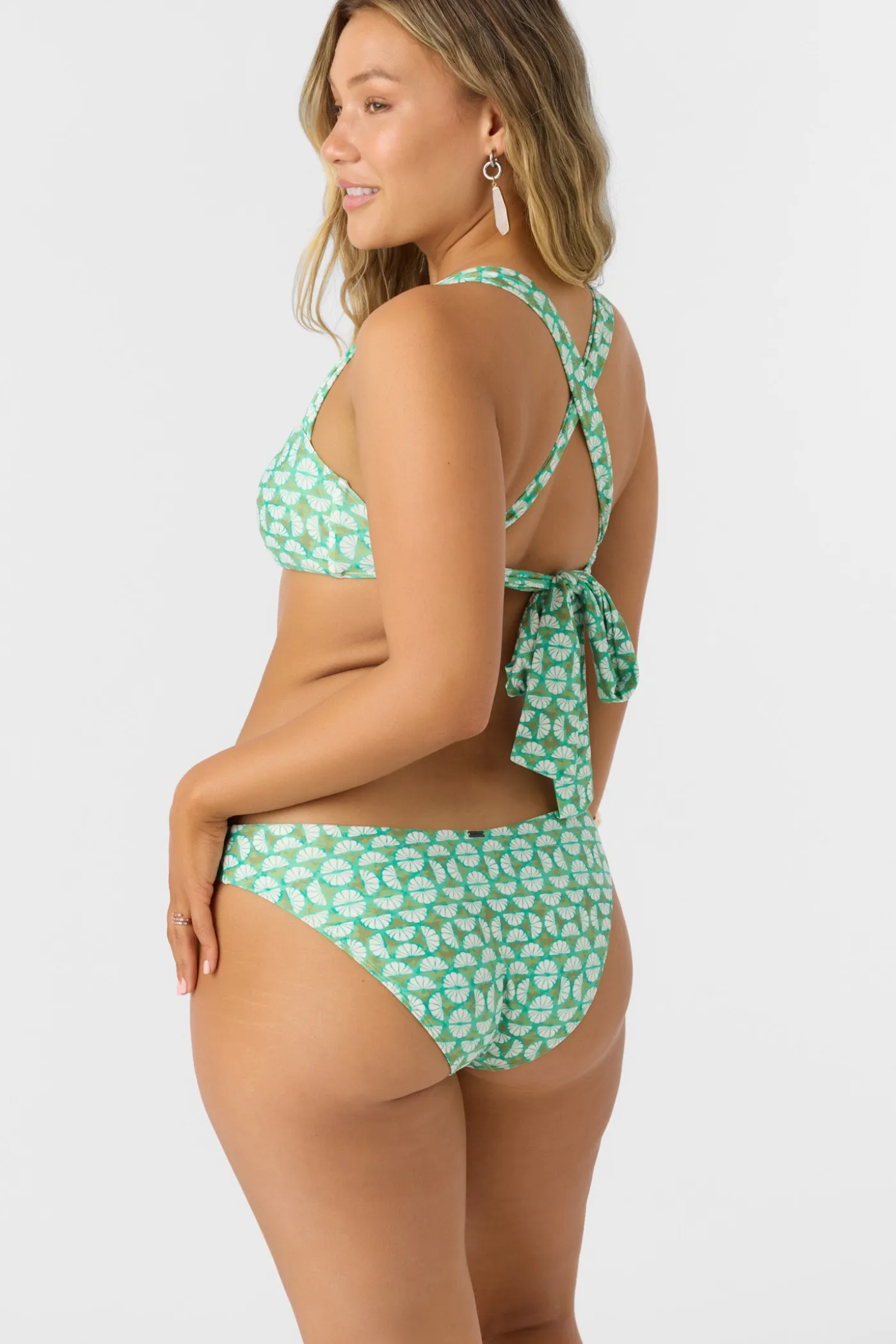 Shell Abstract Blue Lagoon Full Bottoms
