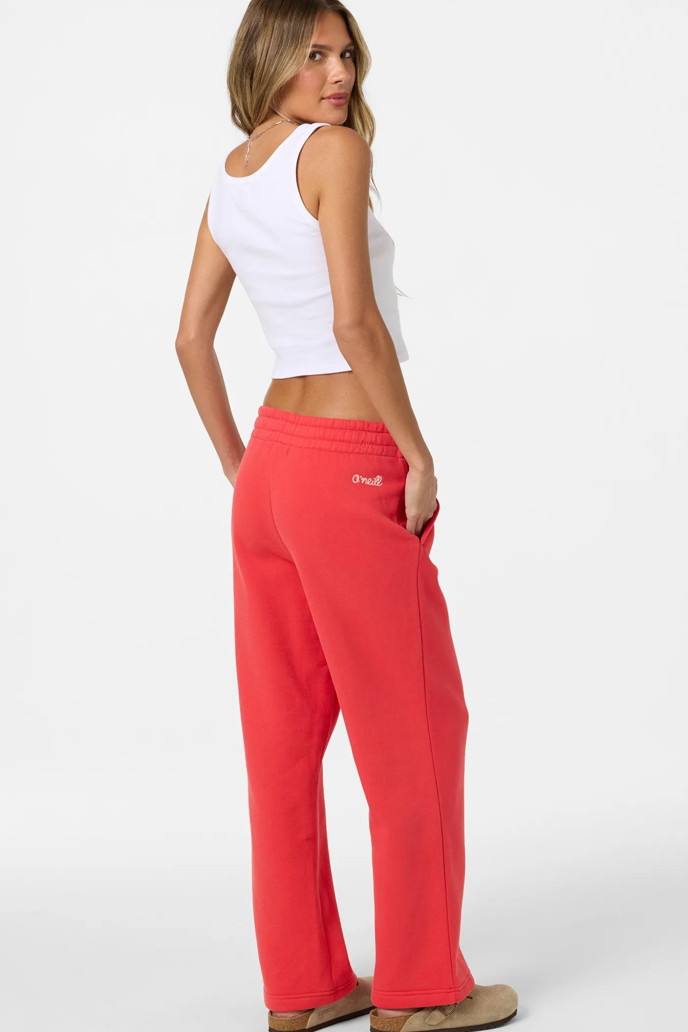Straight Leg Fleece Sweatpants