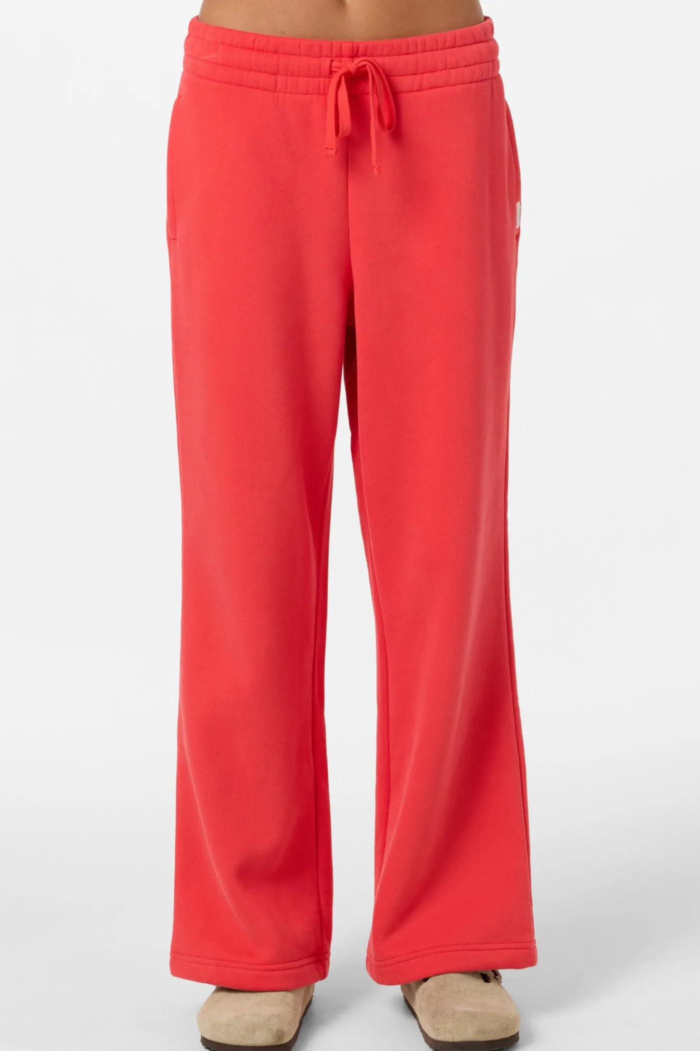 Straight Leg Fleece Sweatpants