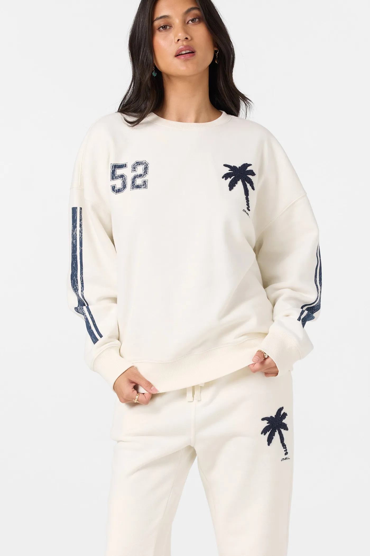 Team Oversized Crew Neck Fleece