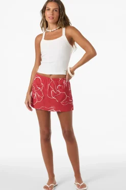 Townes Floral Skort