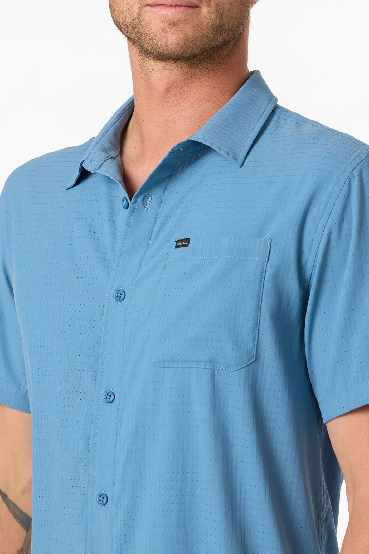 TRVLR Perforated Standard Fit Shirt