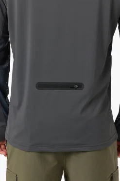 TRVLR UPF Elevated Hooded Long Sleeve Pullover
