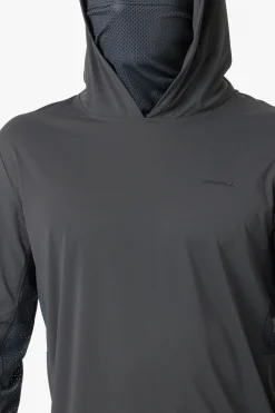 TRVLR UPF Elevated Hooded Long Sleeve Pullover