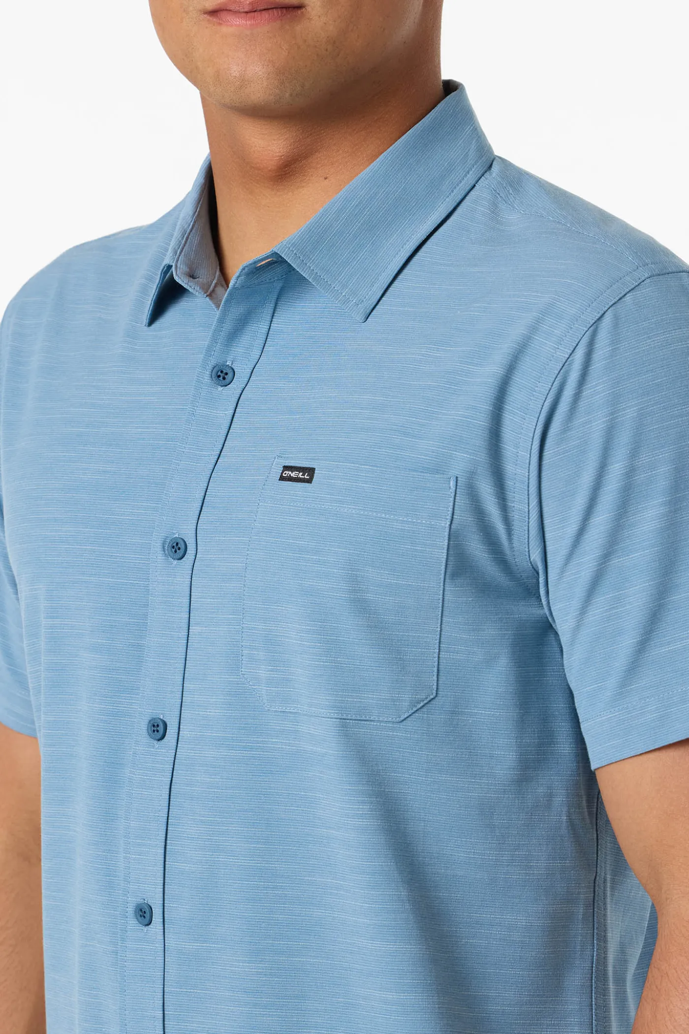 UPF Slub Solid Standard Fit Shirt