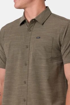 UPF Slub Solid Standard Fit Shirt
