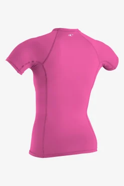 Women's Basic Skins-2 S/S Rash Guard