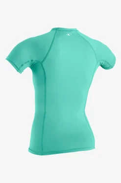 Women's Basic Skins-2 S/S Rash Guard