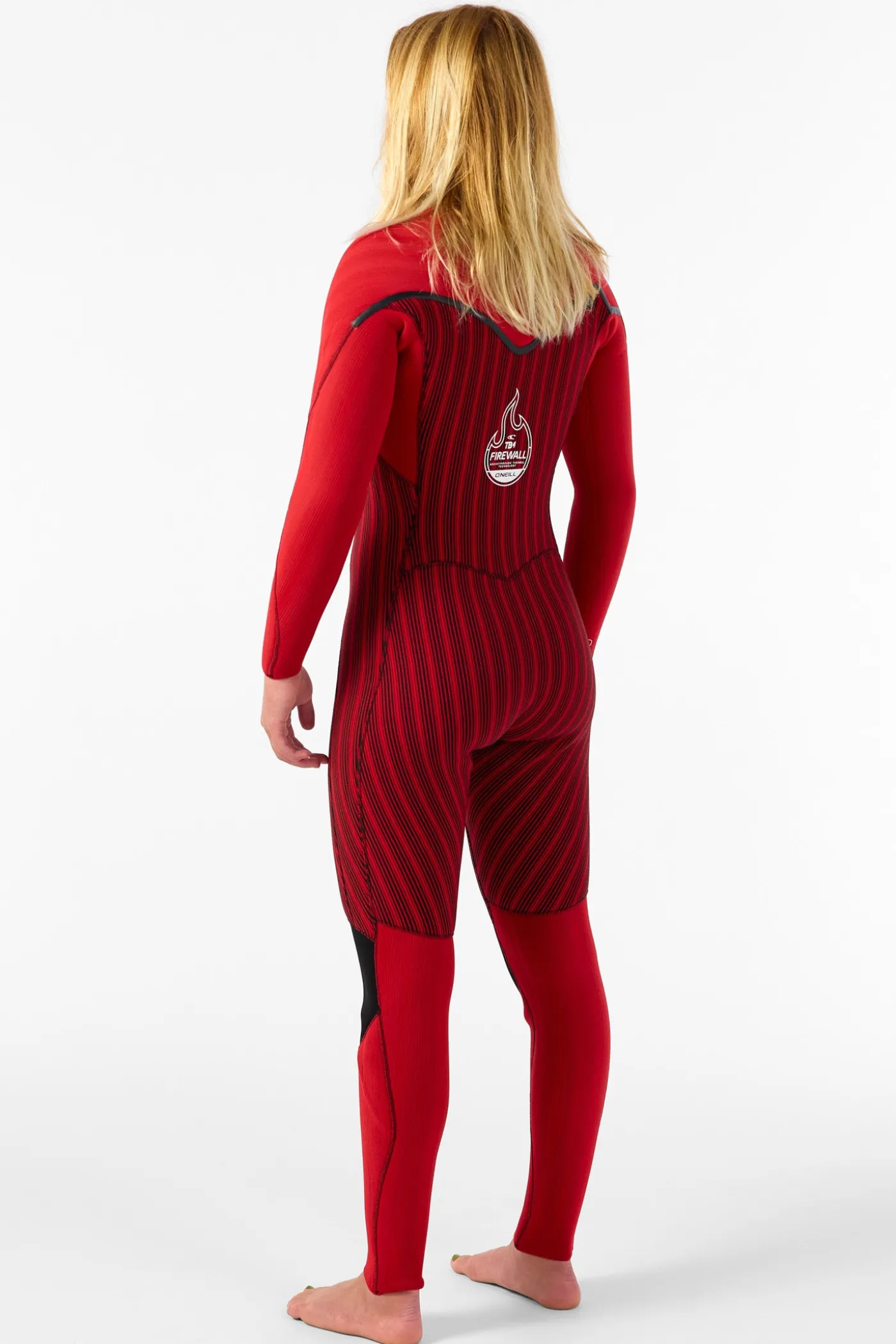 Women's Hyperfreak Fire 4/3mm+ Chest Zip Full Wetsuit