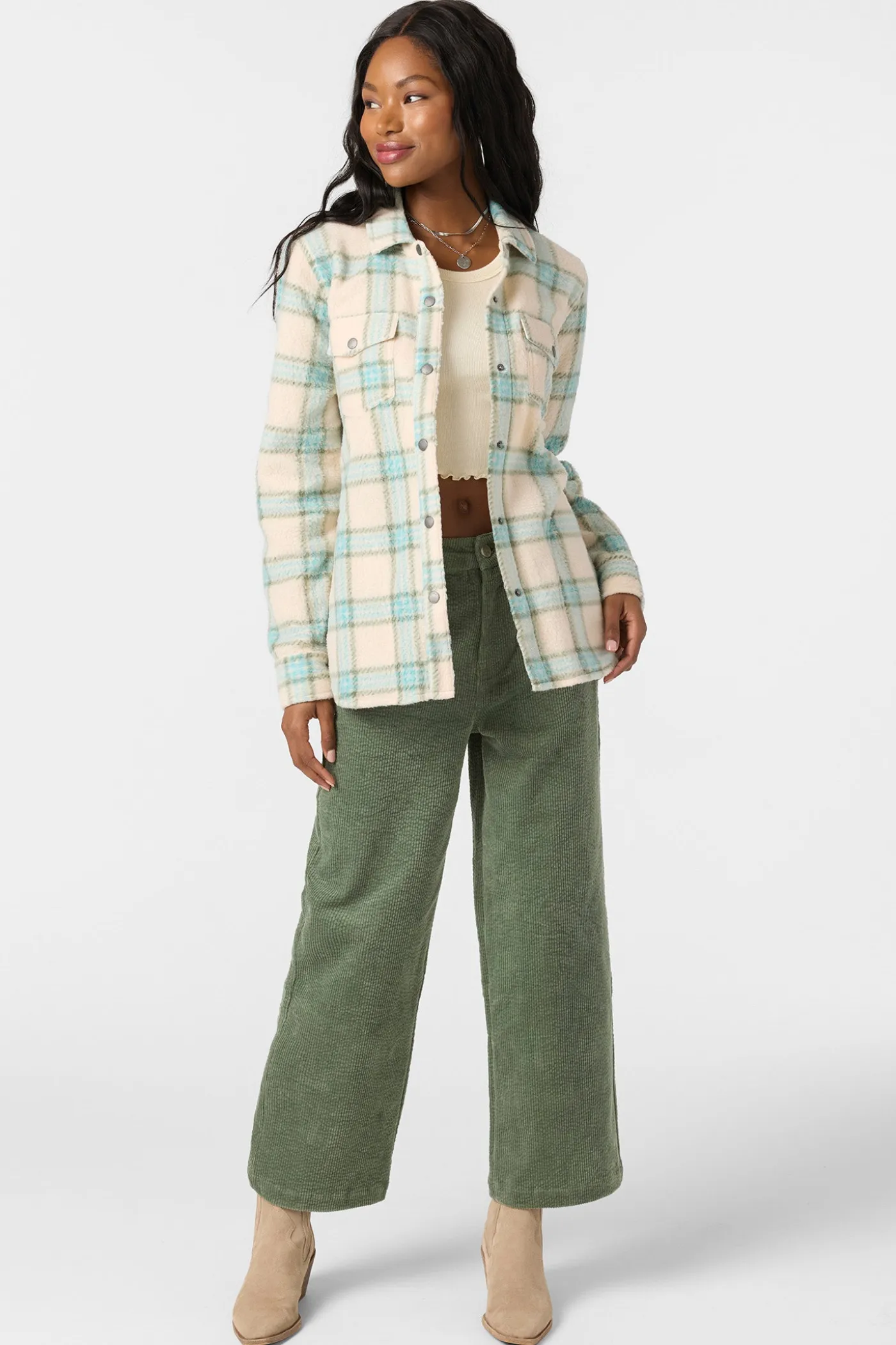 Zuma High Pile Long Sleeve Top